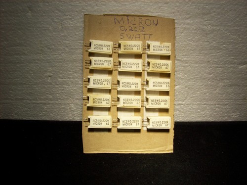 Lastwiderstände micron 22 - lastwiderstände,