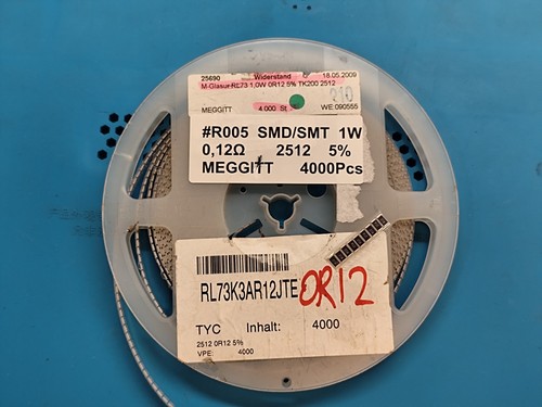 2512 shunt widerstand r - widerstand, 0,12