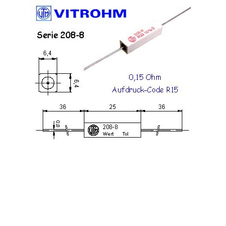Draht widerstand ohm 5w - ,