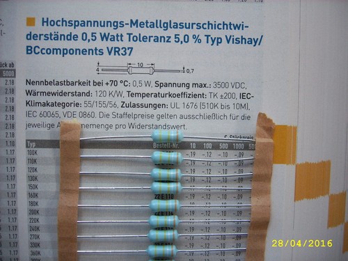 100x metallglasur widerstand - 100x,