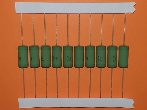 10x 100 ohm 4 watt - /,