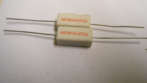 Ohm 5w zement - 0,47, ohm,